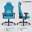 Игровое кресло GamePro Size L Fabric Light Blue (FGC750LB) - миниатюра 20