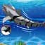 Лодка на радиоуправлении SHT FY666 Shark 2.4G Grey - миниатюра 4