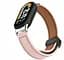 Кожаный ремешок для XiaomiBand 8 Розовый - миниатюра 4