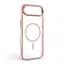 Чехол для Apple iPhone 17 Air, Unit MagSafe, розовый, прозрачный, магсейф, противоударный, магнитный, панель-накладка с поддержкой MagSafe, с поддержкой беспроводной зарядки, TPU+PC, защита всего корпуса, ударостойкий, ArmorStandart (ARM86311) - миниатюра 2