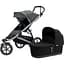 Дитяча коляска Thule Urban Glide 2 Dark Shadow з люлькою (TH 10101964) - мініатюра 1