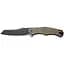 Нож Weknife RekkeR Titanium Black & Gold - миниатюра 1