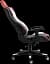 Геймерське крісло GT Racer чорне червоно-біле (X-5813 Black/Red/White) - мініатюра 4