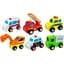 Набір машинок Viga Toys Спецтранспорт 6 шт. (59621) - мініатюра 1