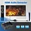 Розгалужувач EZCOO HDMI 1x1, аудіоекстрактор 4K 60H, повторювач HDMI 2.0 - мініатюра 5