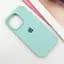 Чехол Silicone Case Full Protective (AA) для Apple iPhone 16 Pro Max (6.9) Бирюзовый / Beryl - миниатюра 2