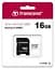 Карта пам'яті Transcend microSDHC 300S 16 GB UHS-I + SD Adapter (TS16GUSD300S-A) [33745] - мініатюра 3
