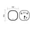 Дзеркало Mixxus Premium DIVERSE MR16-70x70 (LED Touch, Anti-fog (3-6,5kK)) (MP6640) - мініатюра 5