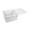 Кухонна мийка Lidz 790x495/230 WHI-01 (LIDZWHI01790495230), Білий - мініатюра 4