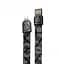 Кабель Baseus Gold Collar Cable USB to Lightning 2.4A 0.35m CALJL-AP1 Black - мініатюра 1