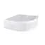 Душова кабіна Latwa SC90x90.SAT.MID.FR полукругла, скло Frost 4 мм + Душовий піддон KAPIELKA ST90x90x26, з панеллю Lidz, Універсальна, хром матовий, глубокий более 20 см - мініатюра 12