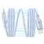 Кабель Baseus PicoGo Magnetic Liquid Silicone Cable Type-C to Type-C 240W 1m P10376800311-00 Blue - миниатюра 2