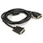 Кабель PowerPlant DVI-D 24M-24M, 1.5м, Double ferrites, Black (CA910854) - миниатюра 1