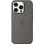Чохол Silicone Case with MagSafe для Apple iPhone 16 Pro Stone Gray AAA [119567] - мініатюра 3