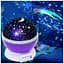 Детский вращающийся ночник проектор звездного неба Star Master Dream светодиодный LED светильник 5 Вт Фиолетовый - миниатюра 5