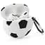 Силіконовий футляр Brand для навушників AirPods 3 + карабін Football - мініатюра 2