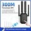 Ретранслятор Pix-Link X300R2 300Мбіт/с 2.4ГГц Чорний (UNRWSW020403B 7706) - мініатюра 5