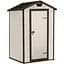 Садовый пластиковый домик Keter Manor 4x3 м бежевый - миниатюра 1