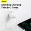 Сетевое зарядное устройство Baseus Super Si Quick Charger 1C 25W White (CCSP020102) [78688] - миниатюра 6