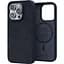 Чохол-накладка Njord Salmon Leather MagSafe Case Black для iPhone 15 Pro (NA53SL00) - мініатюра 1