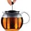Заварочный чайник Bodum Assam Teapot Black 1.5 л (1802-16) - миниатюра 4