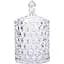 Цукерниця Yiwu із кришталевого скла Crystal Imperial зі скляною кришкою 15 см HP-4-103 - мініатюра 1