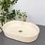 Умивальник VBI Verona 60 beige matt накладний VBI-011323 - мініатюра 3