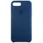 Чехол-накладка Toto Alcantara Cas iPhone 7/8/SE Midnighte Blue - миниатюра 1