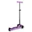 Самокат детский Micro Maxi Deluxe Glow LED 3-колесный сияюще-пурпурный (MMD367) - миниатюра 3