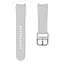 Ремешок для Samsung Galaxy Watch 4 Classic 42mm - серый ширина крепления 20мм силикон размер L Watchbands OneLine (WB00S4GALAXYONELINE6CLASSIC442) - миниатюра 3