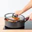 Tefal Кришка скляна Ingenio 20 см скло силікон - мініатюра 5