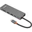 USB-Хаб HiSmart USB Type-C - 2 x USB 3.0, HDMI, SD (CA913459) - мініатюра 1