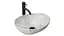 Умивальник Rea Sofia Light Stone 34,5x41 grey (REA-U0165), Матова - мініатюра 1