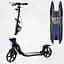 Самокат Best Scooter складаний 64х16х93-103 см Чорно-блакитний 000231311 - мініатюра 2