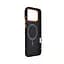 Карбоновый чехол для Apple iPhone 17 Pro Max, LikeCarbon2 SE MagCase, черный, тонкий защитный чехол-панель из поликарбоната с магнитами N52, MagSafe, противоударный, совместим с беспроводной зарядкой, приподнятые края для защиты камеры - мініатюра 4