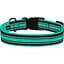 Ошейник для собак BronzeDog Mesh, размер L, 35-53х2,5 см, ментоловый - миниатюра 2