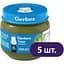 Пюре Gerber Броколі, 400 г (5 баночок по 80 г) - мініатюра 1