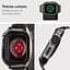 Чохол-ремінець Spigen Metal Fit Pro для Apple Watch 44/45mm Graphite (ACS04585) - мініатюра 12