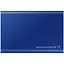 Внешний накопитель SSD Samsung T7 2TB Indigo Blue (MU-PC2T0H/WW) - мініатюра 3