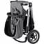 Дитяча коляска Thule Sleek Grey Melange з люлькою (TH 11000006) - мініатюра 4