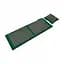 Килимок акупунктурний 4FIZJO Eco Mat Аплікатор Кузнєцова з подушкою 130 x 50 см Navy Green/Gold 4FJ0290 (P-5907739313614) - мініатюра 2