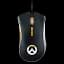 Ігрова провідна оптична миша зі світлодіодним підсвічуванням Razer DeathAdder Chroma Overwatch чорна (ЦУ-00022460) - мініатюра 3