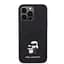 Чехол Karl Lagerfeld PU Saffiano Card Slot Metal Karl and Choupette Back Cover для iPhOne 15 Pro Max Black - миниатюра 2