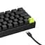 Ігрова магнітна дротова клавіатура Royal Kludge RK C61 / Mint Switch / Black - мініатюра 7