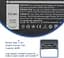 Antiee 4GVMP Акумулятор для ноутбука Dell Latitude 5400 5500 Precision 3540 Inspiron 7590 7591 7791 2 в 1 P84F P84F001 P42E P42E00 - мініатюра 5