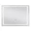 Дзеркало Kroner KRP Spiegel HR2 - 8060 з LED-підсвічуванням та антизапітнінням CV030033, Білий - мініатюра 4