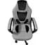 Геймерское детское кресло GT Racer X-1414 Fabric Gray/Black Suede [122625] - миниатюра 3