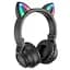 Наушники Bluetooth Главные Borofone BO18 CAT Ear черный - миниатюра 1