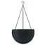 Горщик для рослин Keter Rattan hanging sphere з ланцюжком сірий (7290106924499) - мініатюра 1