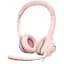 Гарнітура Logitech USB H390 (981-001281) Rose (6857748) - мініатюра 1